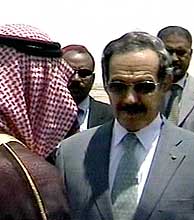 Uld Tay durante su estancia en Arabia Saud. (Foto: AP)