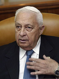 Ariel Sharon, primer ministro israel. (Foto: AFP)