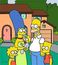 Fotograma de los Simpson.