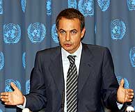 Zapatero asiste a la 60 Asamblea General de la ONU. (Foto: EFE)