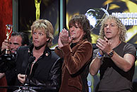 El grupo, en los World Music Awards, celebrados hace pocos das. (Foto: AP)