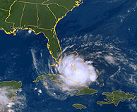 Imagen del huracn tomada por satlite. (Foto: EFE)