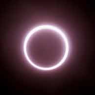El eclipse, en el momento de la anularidad. (Foto: REUTERS)