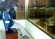 'Txiquierdi' durante el juicio. (Foto: EFE)