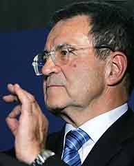 Romano Prodi, candidato de La Unin a la presidencia del Gobierno de Italia. (Foto: AFP)