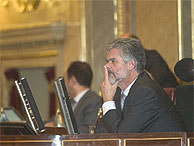 Manuel Marn, durante una sesin del Congreso. (Foto: EFE)
