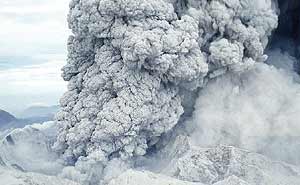 Erupción del monte Pinatubo, en 1991. (Foto: Nature)