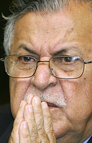 Jalal Talabani. (Foto: AFP)