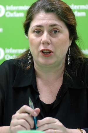 Ariane Arpa, directora general de Intemón Oxfam. (Foto: Víctor Serena)