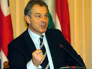 El primer ministro britnico Tony Blair. (Foto: EFE)