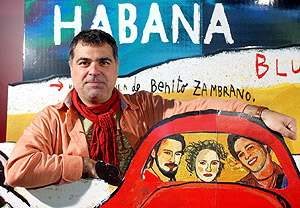 Benito Zambrano, director del filme 'Habana Blues'. (Foto: EL MUNDO)
