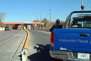 Puente Internacional Stanton-Laredo, frontera con El Paso (Texas). (Foto. EFE)