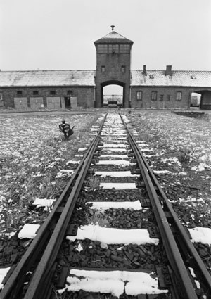 El campo de concentracin de Auschwitz, donde perecieron miles de judos. (Foto: Corbis)