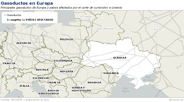 Europa apuesta por diversificar las fuentes de suministro de gas tras ...