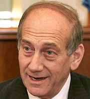 Ehud Olmert. (AP)