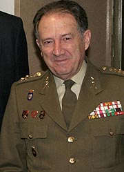 El JEMAD, general Sanz Roldn. (Foto: EFE)