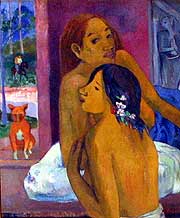 'Dos mujeres', de Gauguin. (Foto: AFP)