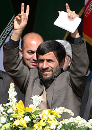 El presidente de Irn, Mahmud Ahmadineyad, en Tehern. (Foto: AP)
