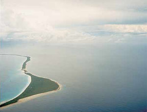 Las Islas Marshall, amenazas por la subida del nivel del mar. (Foto: MAGNUM)