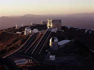 Imagen del observatorio de La Silla, en Chile. (Foto: ESO)
