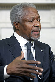 Kofi Annan. (Foto: AP)
