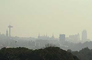 Madrid es una de las ciudades ms contaminadas. (Foto: EFE)