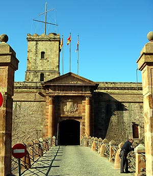 Museo militar del Castillo de Montjuic. (Foto: EFE)