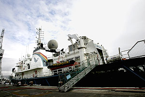 'Esperanza', el buque de Greenpeace.