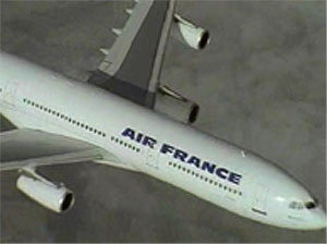 Uno de los aviones de Air France. (Foto: AF)