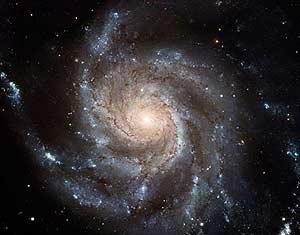 La galaxia del Molinete fotografiada por el 'Hubble'. (Foto: NASA)