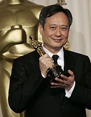El mejor director, Ang Lee. (Foto: AP)