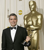 George Clooney, mejor actor de reparto. (Foto: AP)