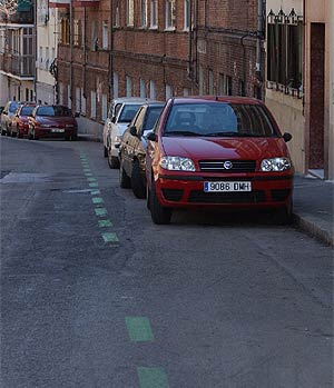 Imagen de una calle de Carabanchel, nueva zona SER. (P. Toledo)
