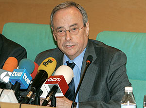 Enrique Martínez Robles, presidente de la Sepi. (Foto: EFE)
