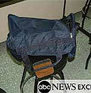 La mochila con explosivos desactivada en Vallecas. (Foto: ABC)