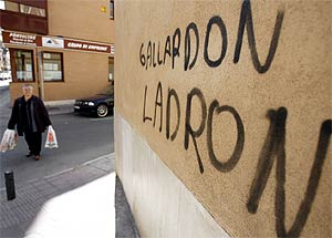 Imagen contra los parquímetros en Carabanchel Alto. (Foto: Alberto Cuéllar)