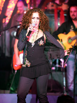Rosario durante la presentacin de su nuevo disco. (Foto: EFE)