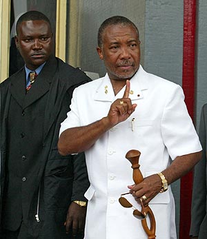 El ex presidente de Liberia, Charles Taylor. (Foto: AFP)