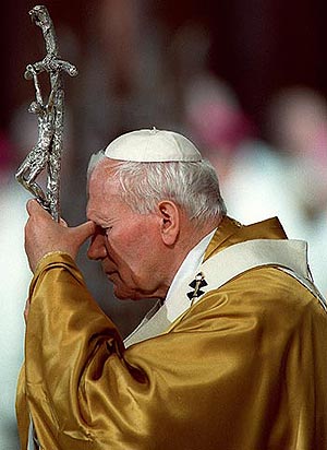 El Papa Juan Pablo II. (Foto: EL MUNDO)