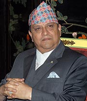 El rey Gyanendra. (Foto: AP)