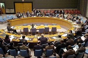 Reunin del Consejo de Seguridad. (Foto: EFE)