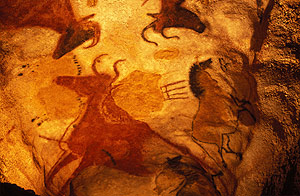 Figuras pintadas hace ms de 17.000 aos el las cuevas de Lascaux. (Foto: AFP)