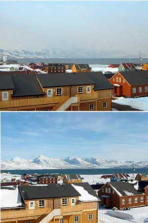 Imgenes tomadas en Svalbard, en el rtico, el 2 y el 8 de mayo. (Foto: Alfred Wegener Institute)