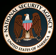 Logo de la Agencia Nacional de Seguridad. (Foto: AFP)