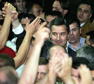 El primer ministro de Montenegro, Milo Djukanovic. (Foto: AP)