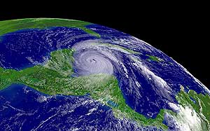 'Wilma', uno de los huracanes que el ao pasado azot EEUU. (Foto: NASA)