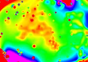 Imagen de rayos x de la 'bola de fuego'. (Foto: ESA)