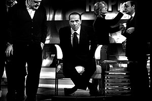 Esta imagen de Berlusconi recibi el segundo premio. (Foto: AFP/Corbis)