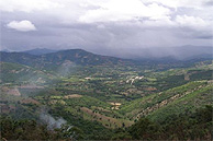 El valle de la Baja Verapaz. (Foto: J.L.Cuesta)