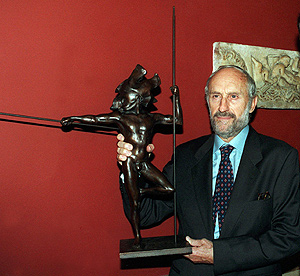 Ugo Attardi, en una foto de 1995. (Foto: AP)